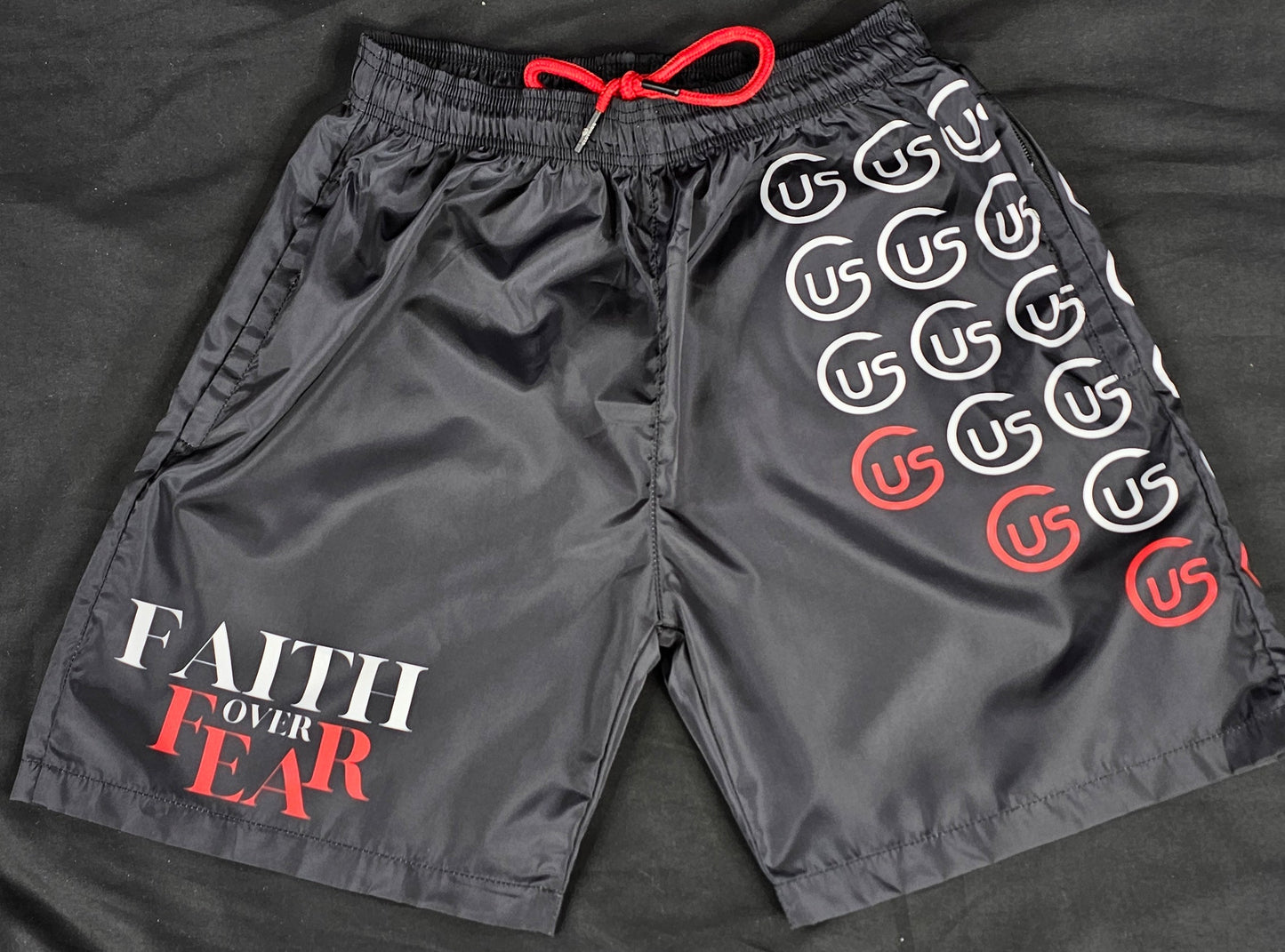 FAITH OVER FEAR SHORTS