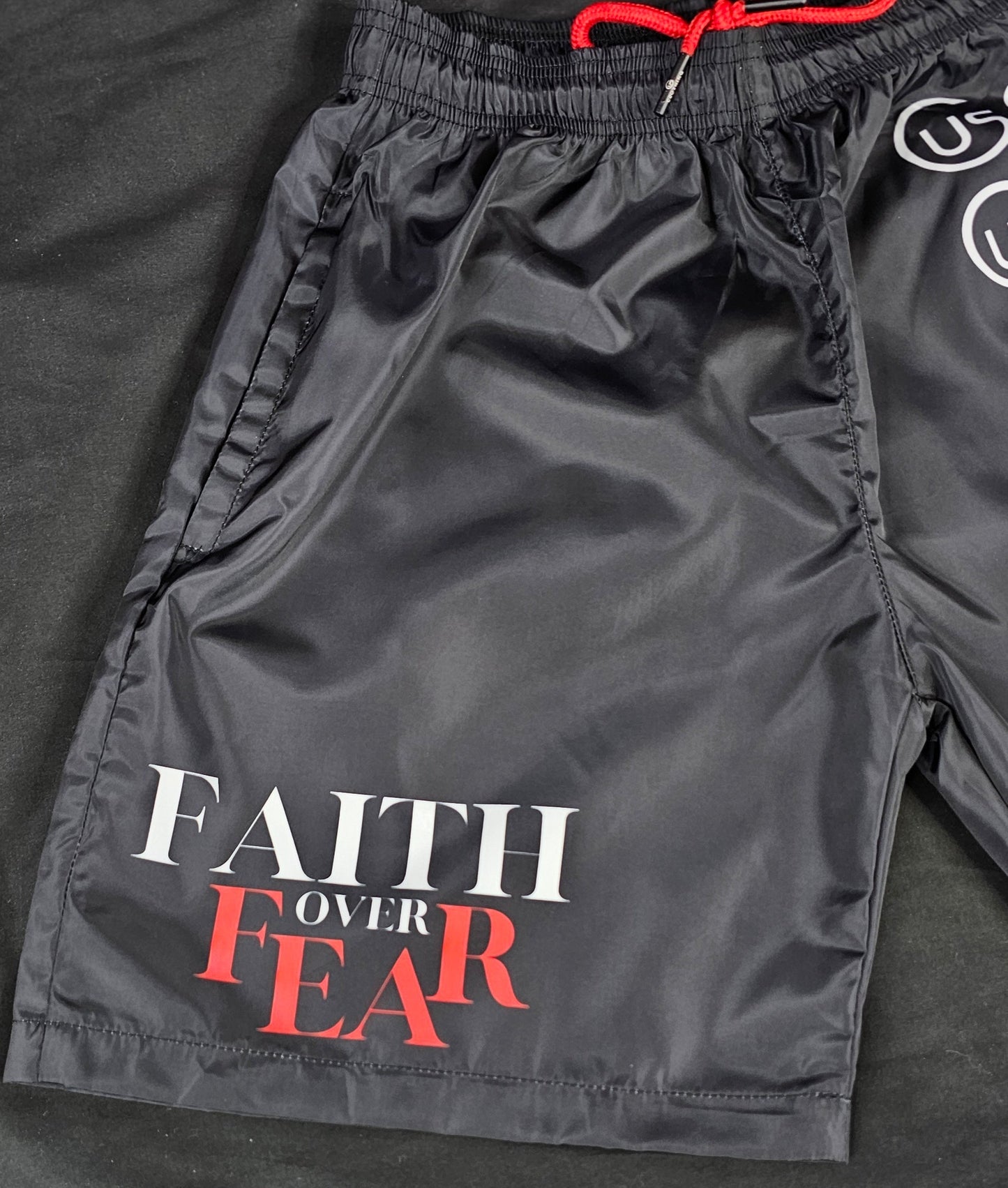 FAITH OVER FEAR SHORTS