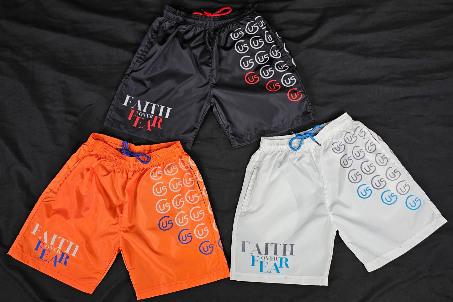 FAITH OVER FEAR SHORTS