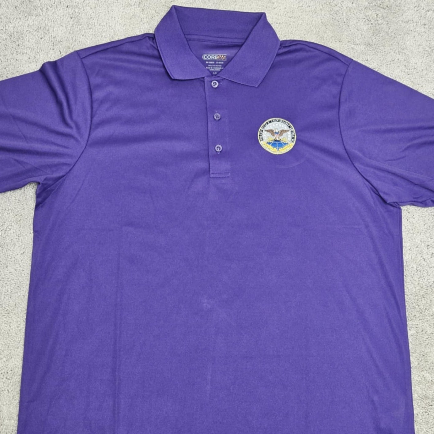 Men's Embroidered DISA Polo
