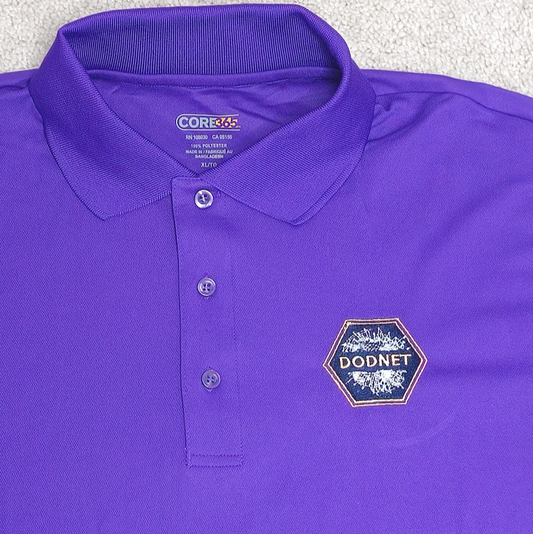 Men's Embroidered DODNET Polo