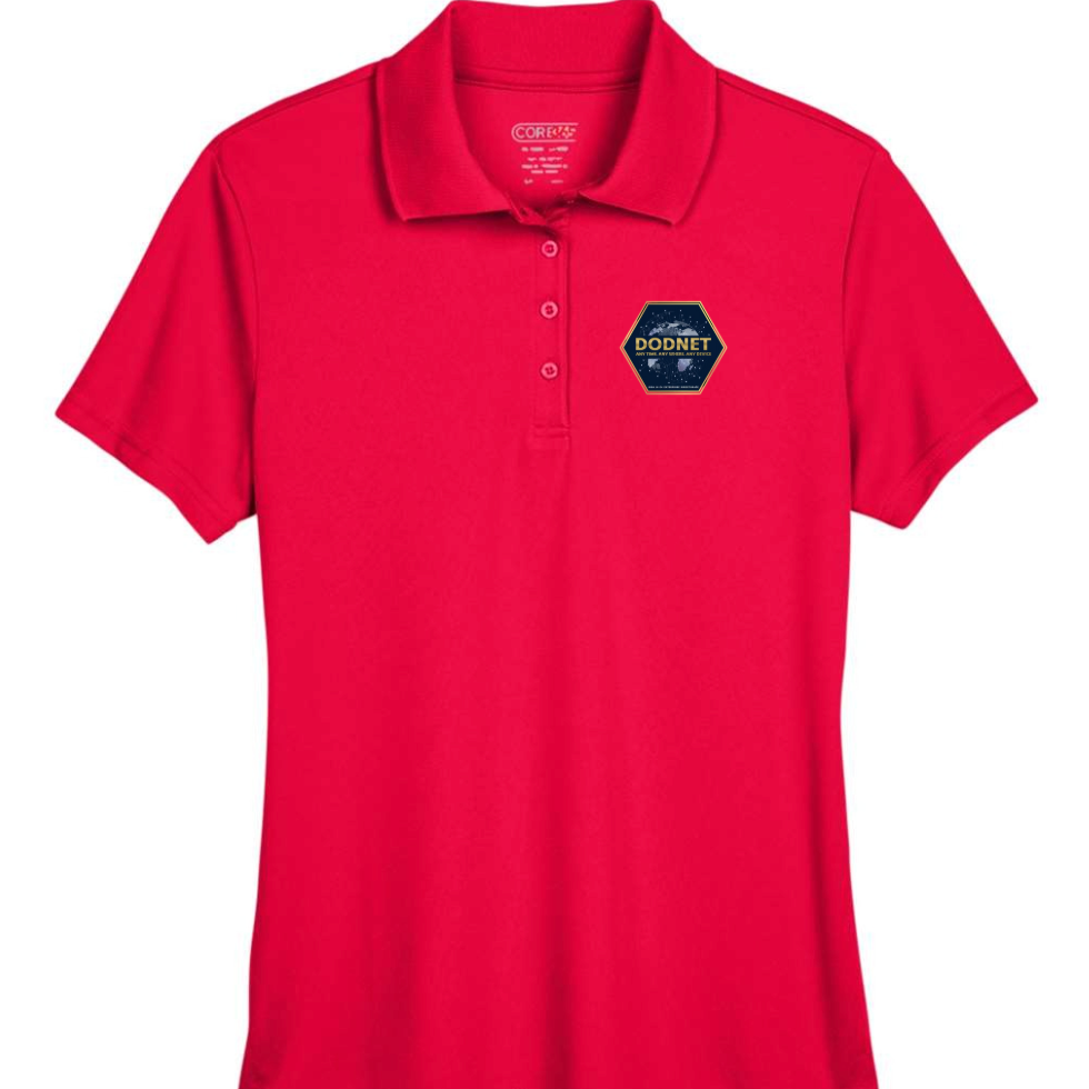 Women's Embroidered DODNET Polo