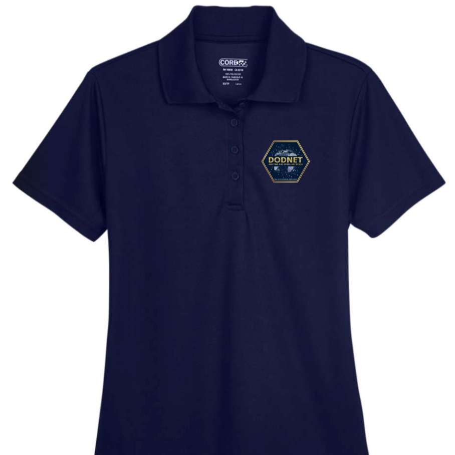 Women's Embroidered DODNET Polo