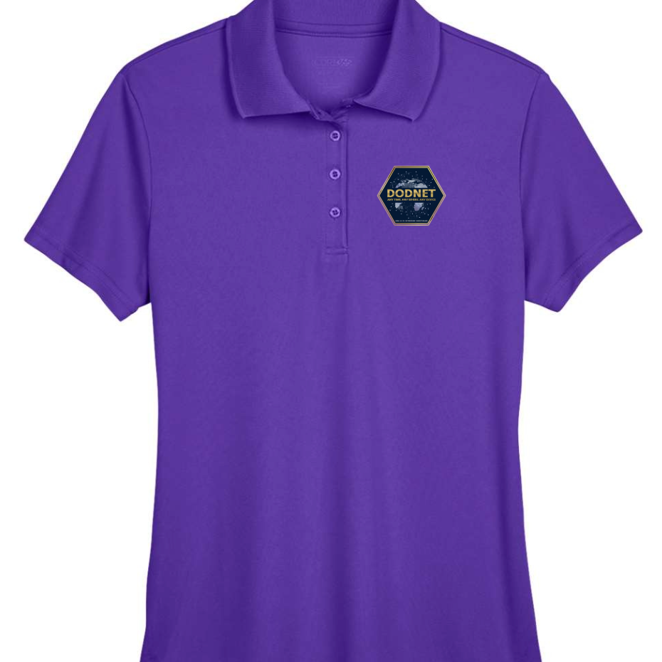 Women's Embroidered DODNET Polo