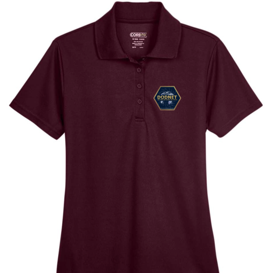 Women's Embroidered DODNET Polo
