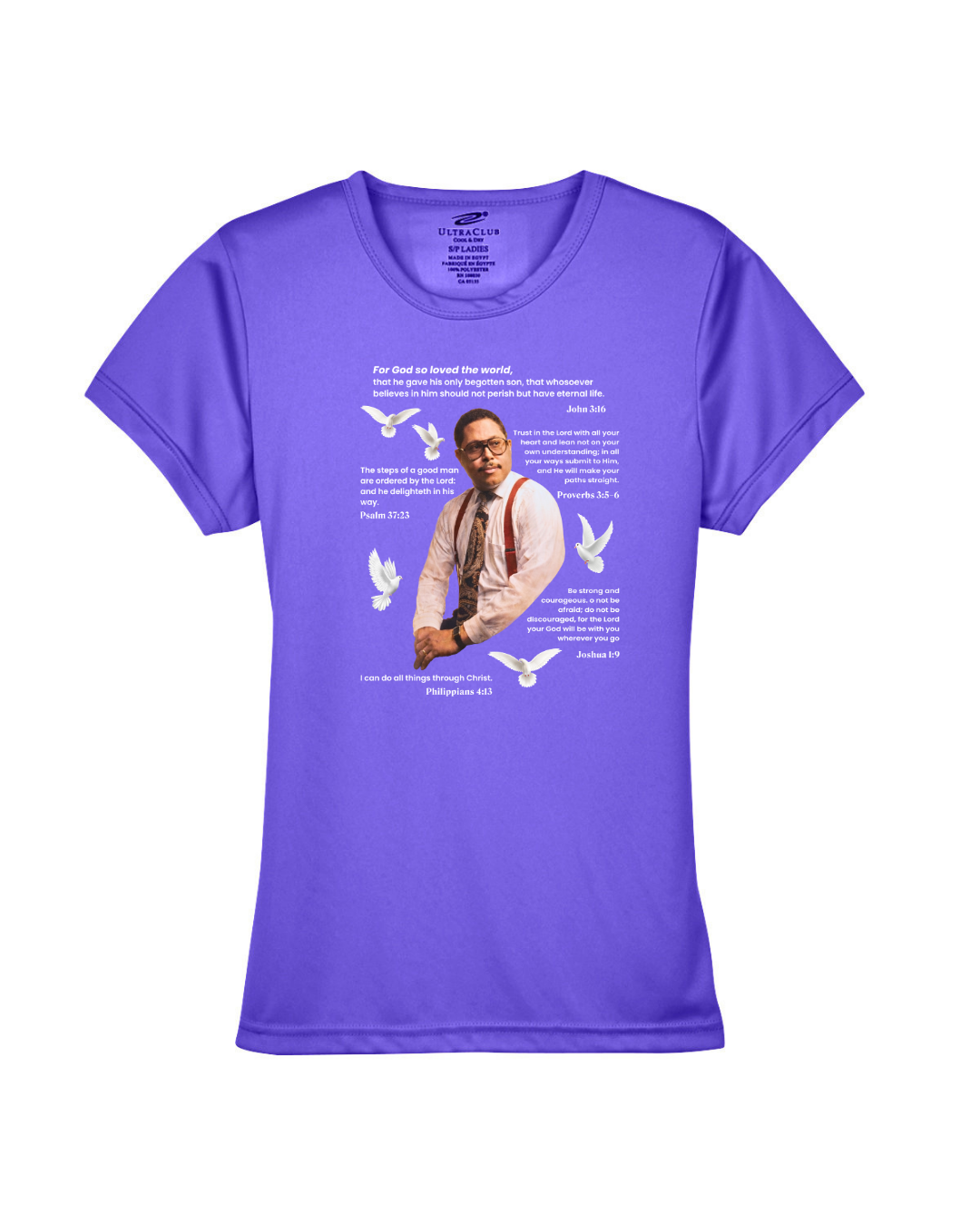Larry's Faith Tribute Ladies' Performance Shirt
