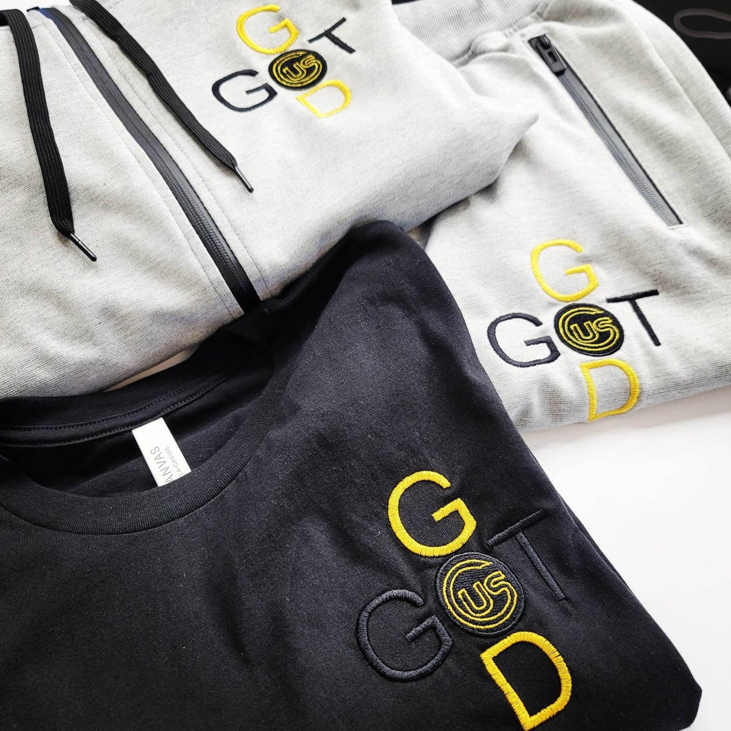 GOD GOT US CLASSIC TRACKSUIT & T SHIRT