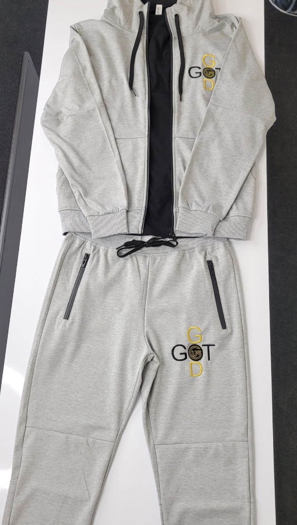 GOD GOT US CLASSIC TRACKSUIT & T SHIRT