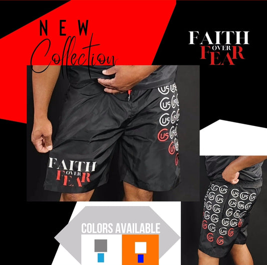 FAITH OVER FEAR SHORTS