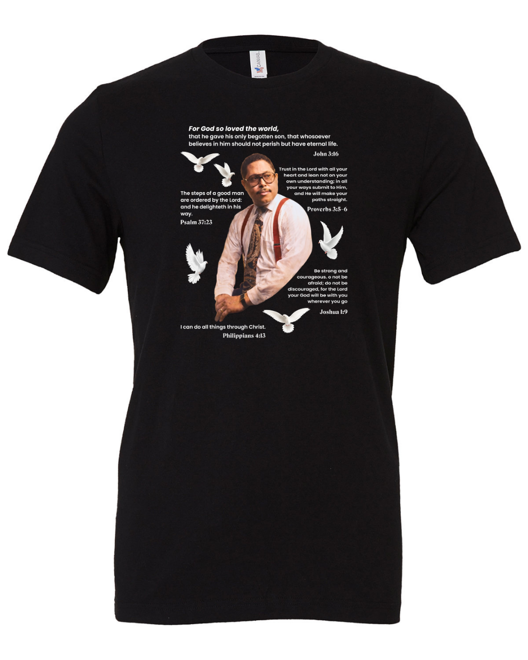Larry's Faith Tribute Unisex Cotton Shirt