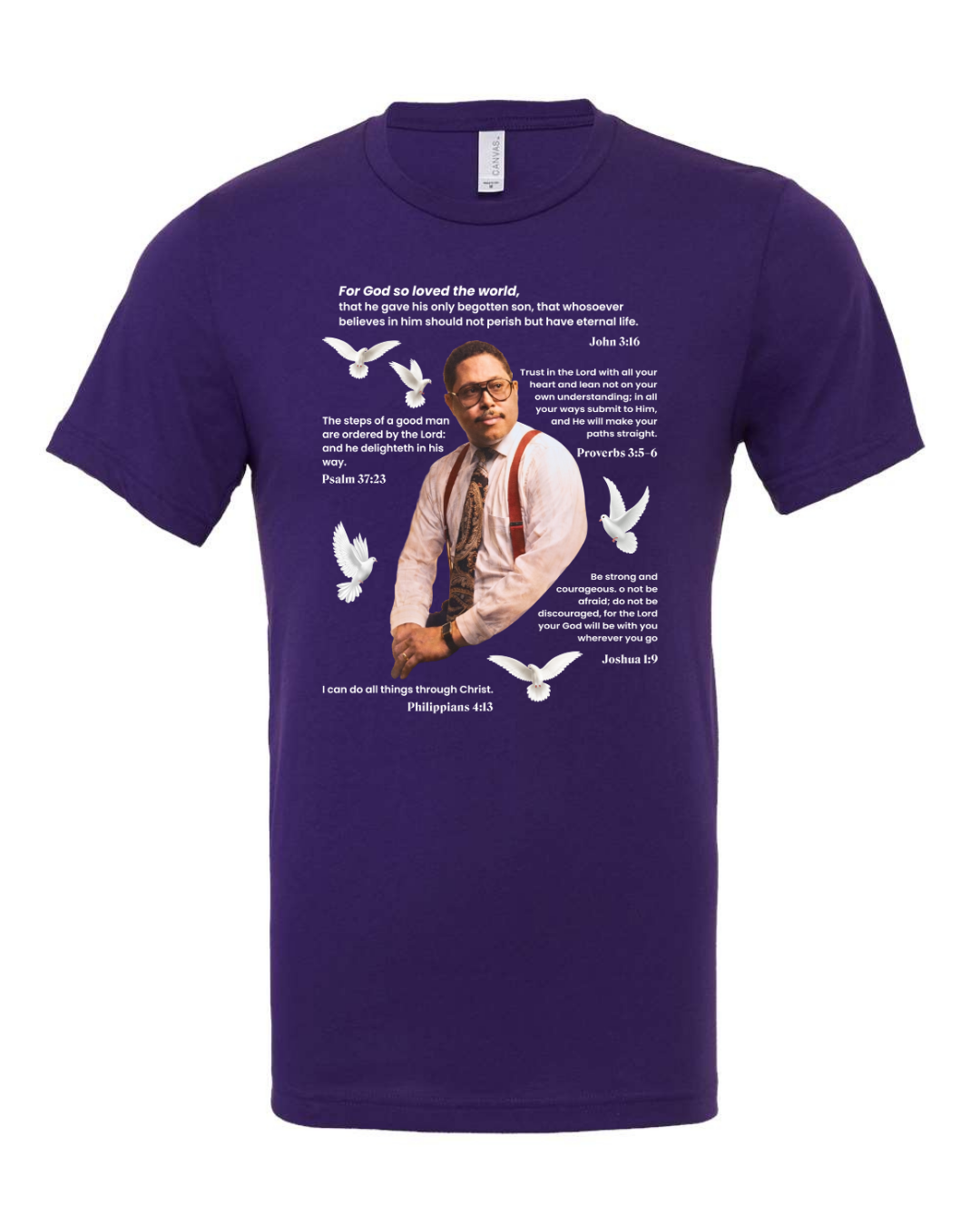 Larry's Faith Tribute Unisex Cotton Shirt