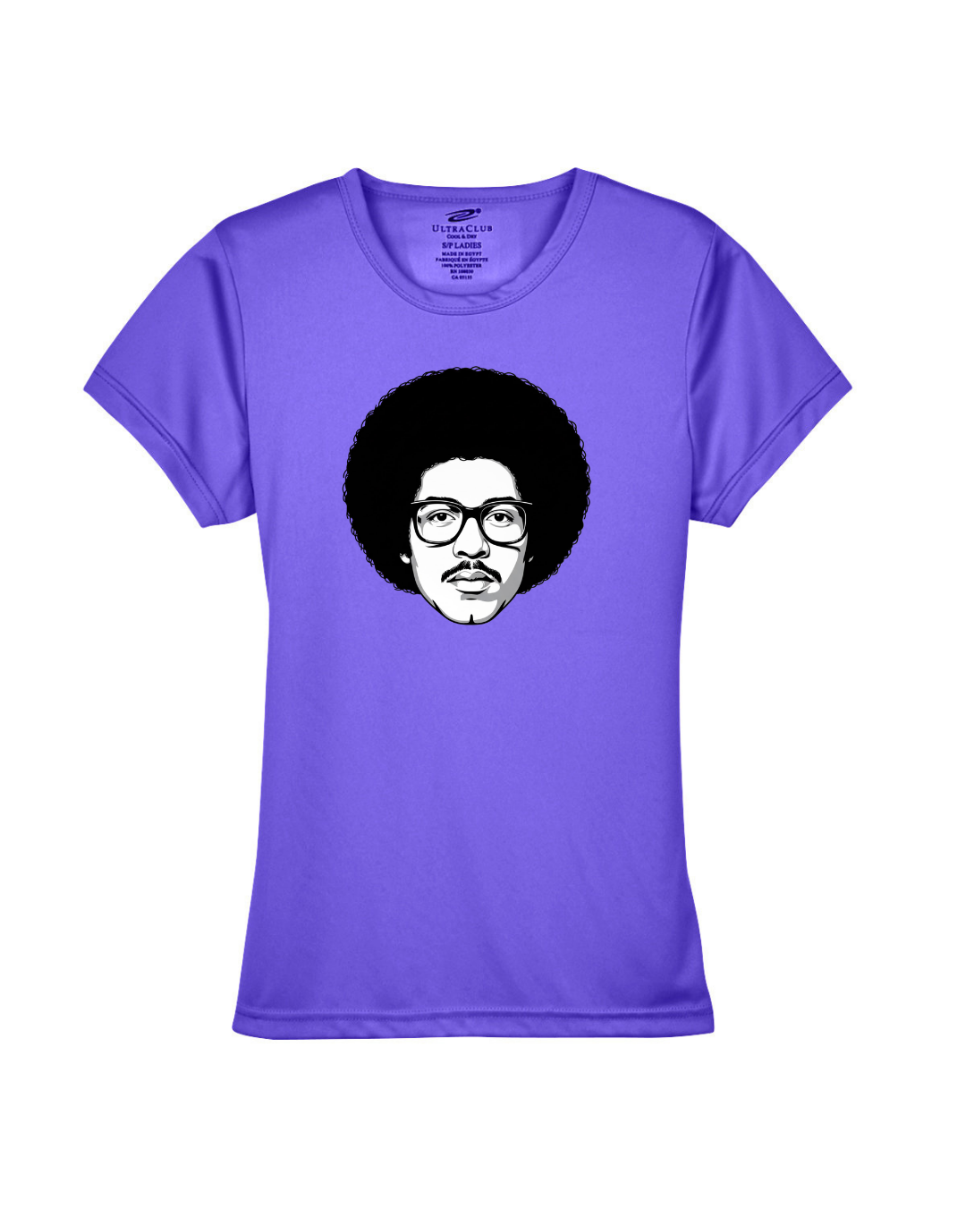 Larry's Iconic Afro Ladies' Performance Shirt