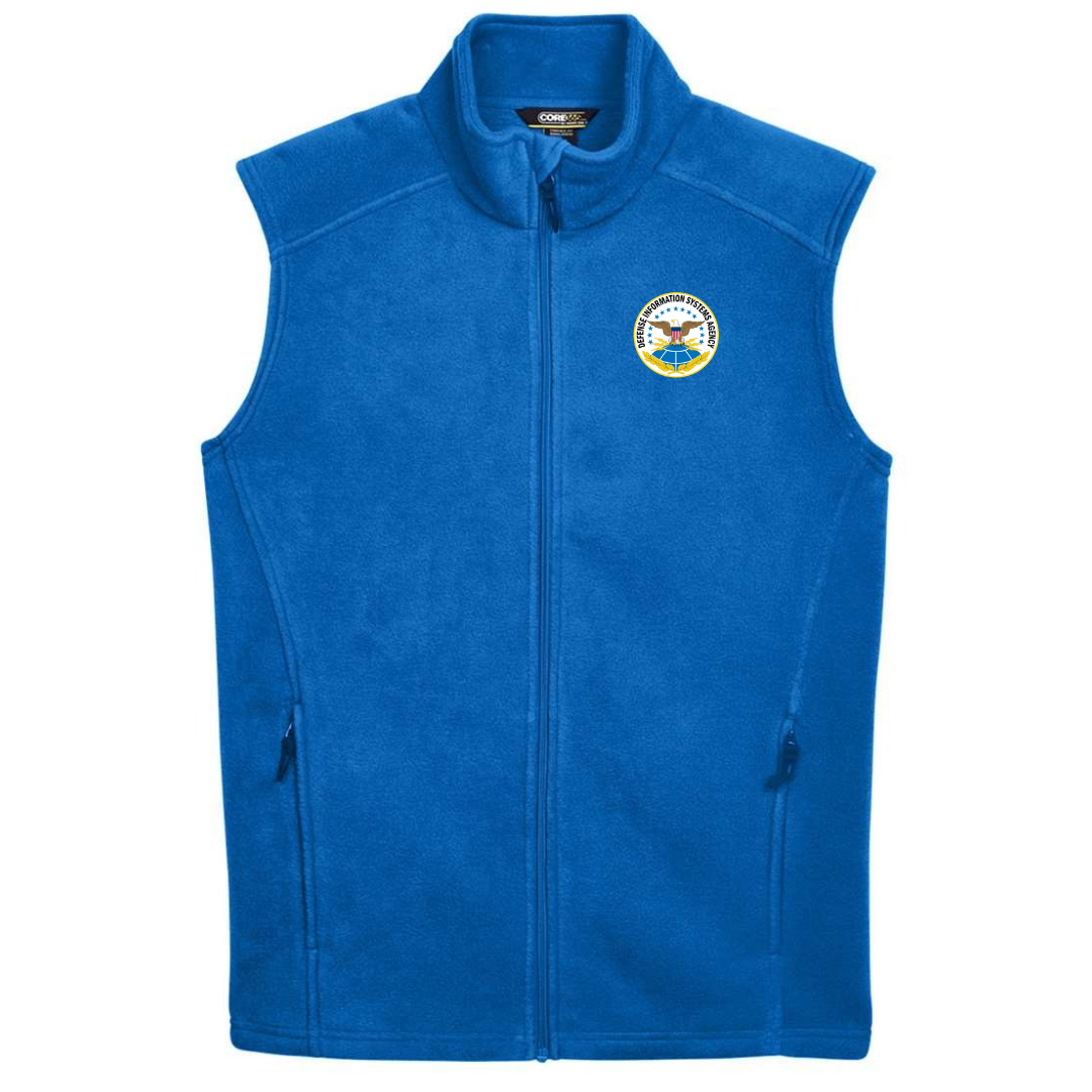 Men's Embroidered Fleece Vest